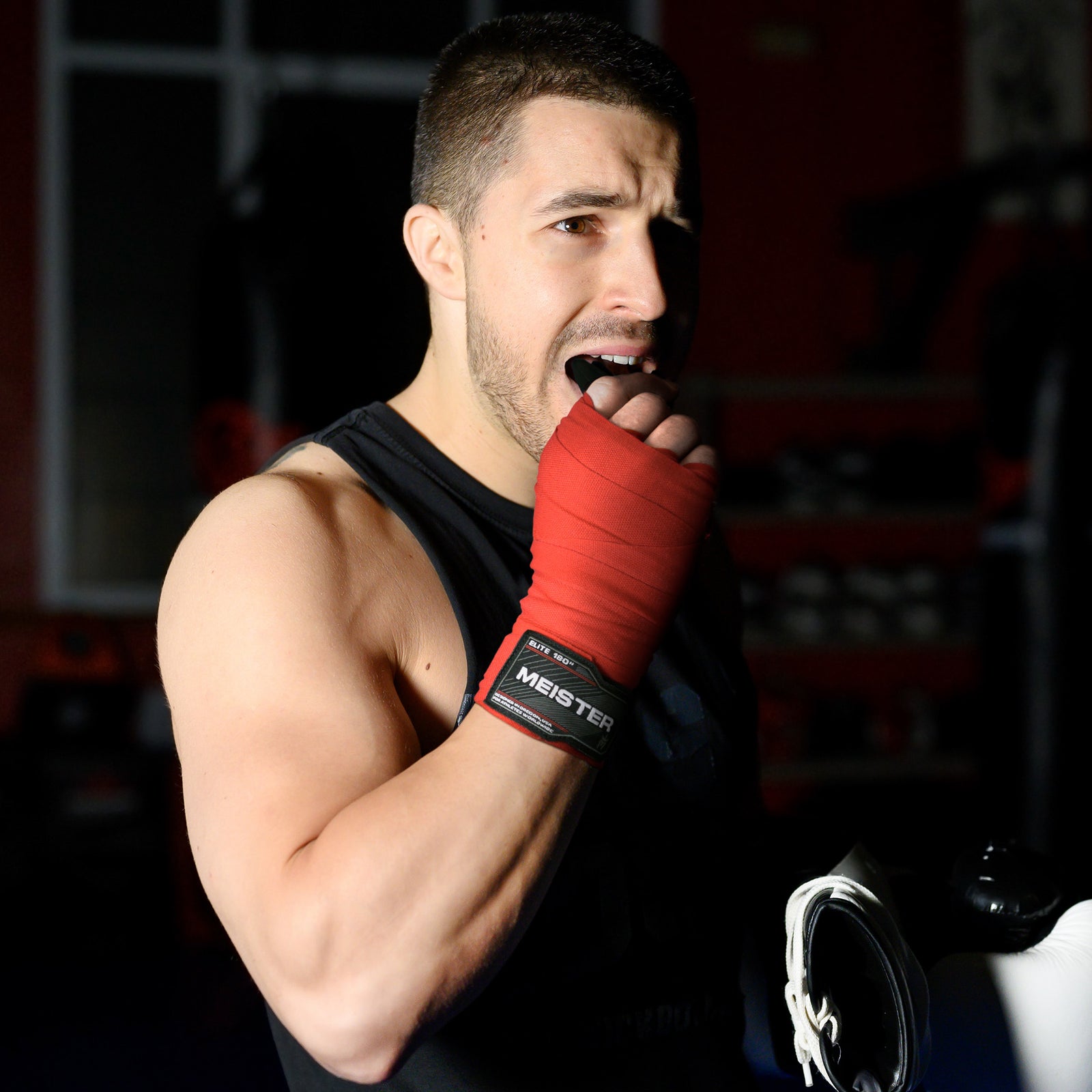 Pink Moldable DOUBLE Mouth Guard w/ Case