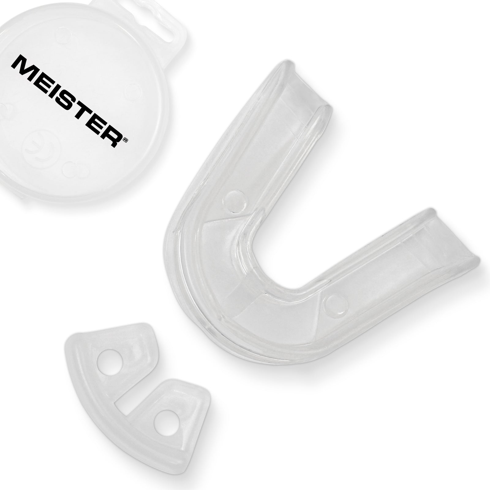Clear Moldable DOUBLE Mouth Guard w/ Case