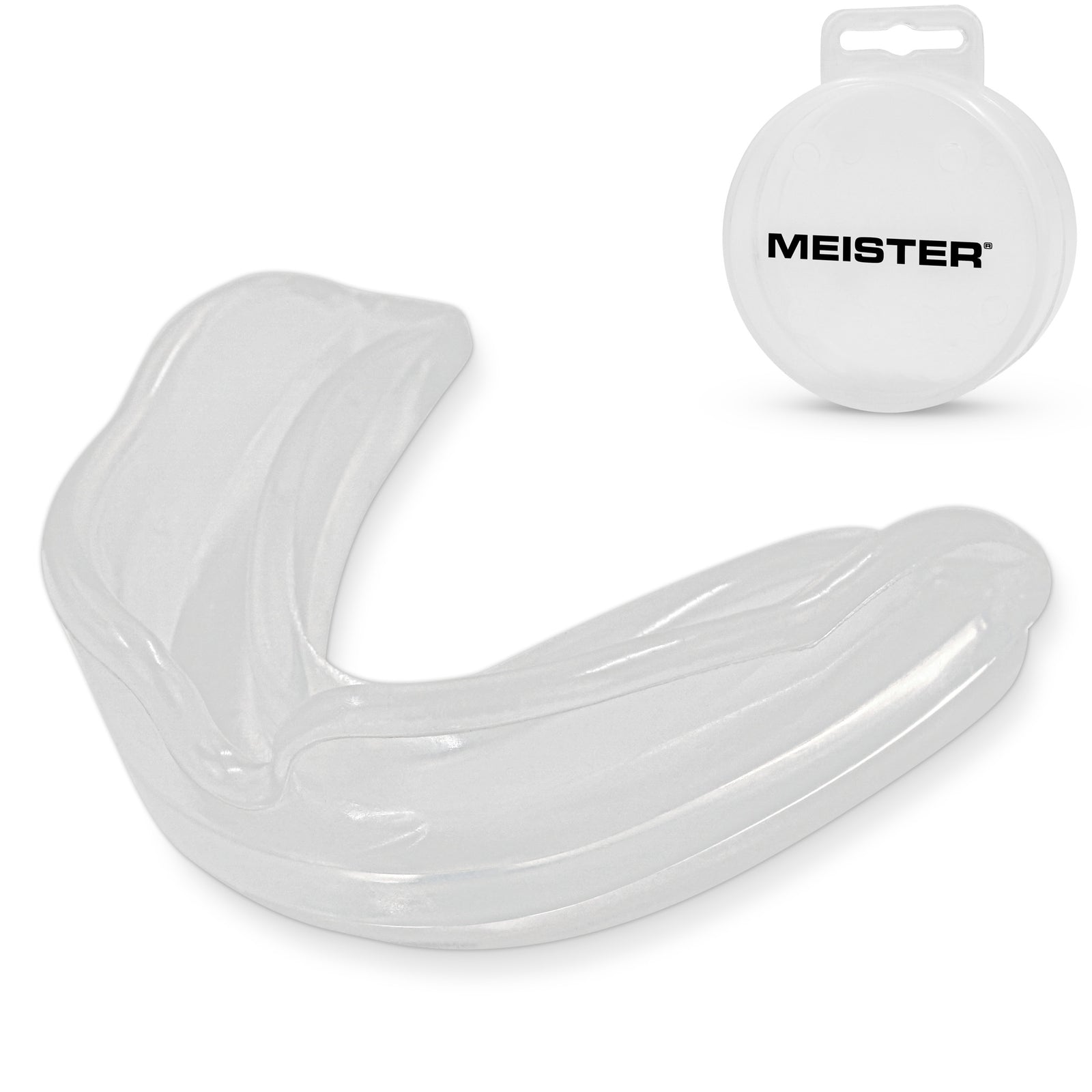 Clear Moldable Single Mouth Guard w/ Case