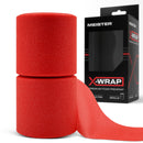 Meister X-Wrap Foam PreWrap - 30yd x 2.75" - Red - 2 Rolls