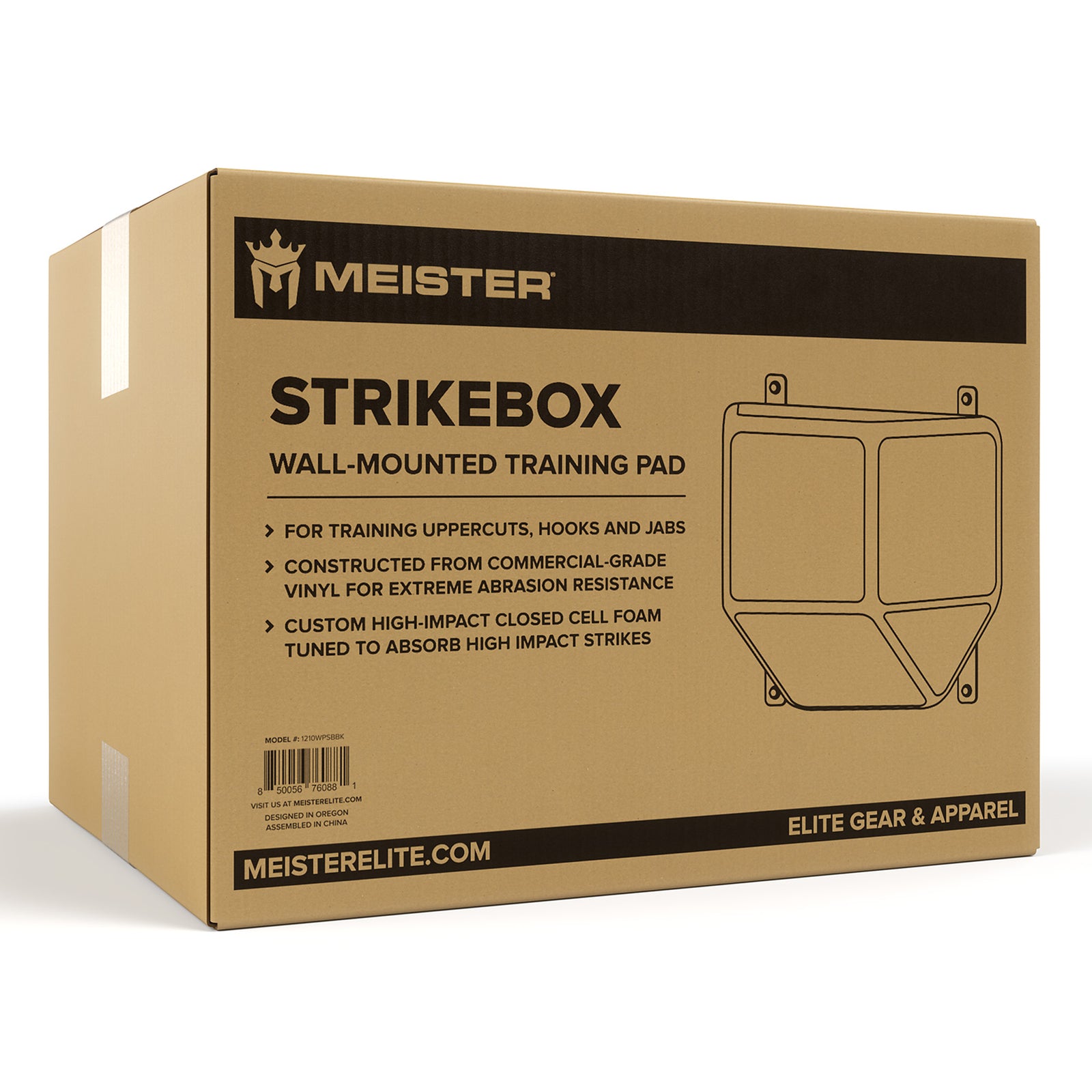 Meister StrikeBox™ Wall-Mounted Boxing Training Pad