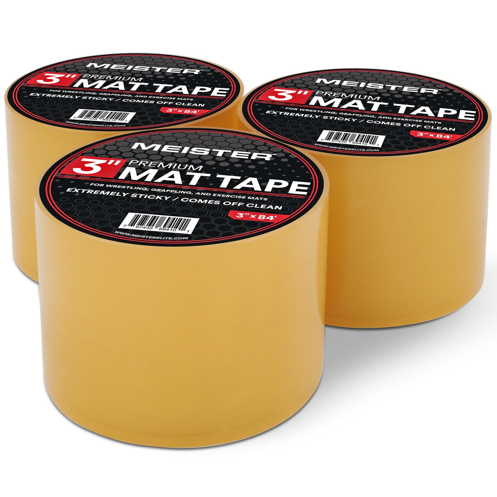 Meister Premium Wrestling Mat Tape - 3" x 84ft