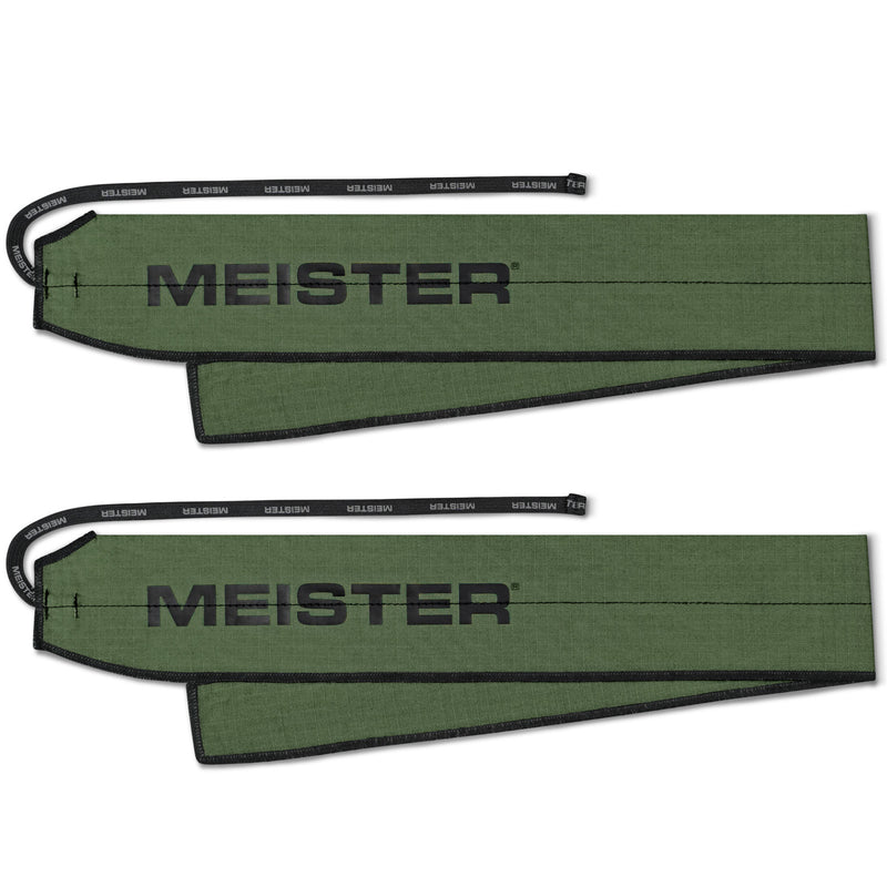 Meister LockDown™ Adjustable Non-Stretch Wrist Wraps - Ranger Green