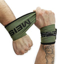 Meister LockDown™ Adjustable Non-Stretch Wrist Wraps - Ranger Green