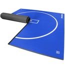 Meister FlexFloor™ Roll-Up Training Wrestling Mat - 10ft x 10ft - Blue