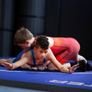 Meister FlexFloor™ Roll-Up Training Wrestling Mat - 10ft x 10ft - Blue