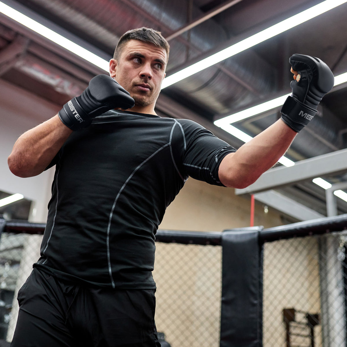 Meister 4oz [CRITICAL] MMA Gloves w/ Nemeios Leather | Meister