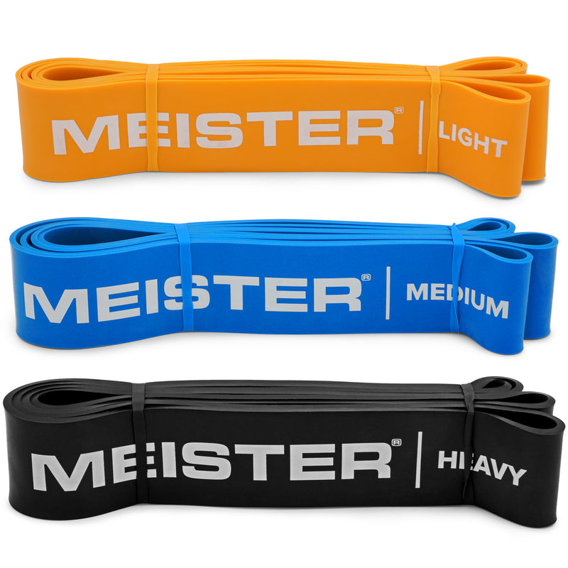 Bandes De Résistance Meister X Band - 41" (104 Cm), Largeur Confort 2", 5 Niveaux De Résistance (10 à 110 Lb)