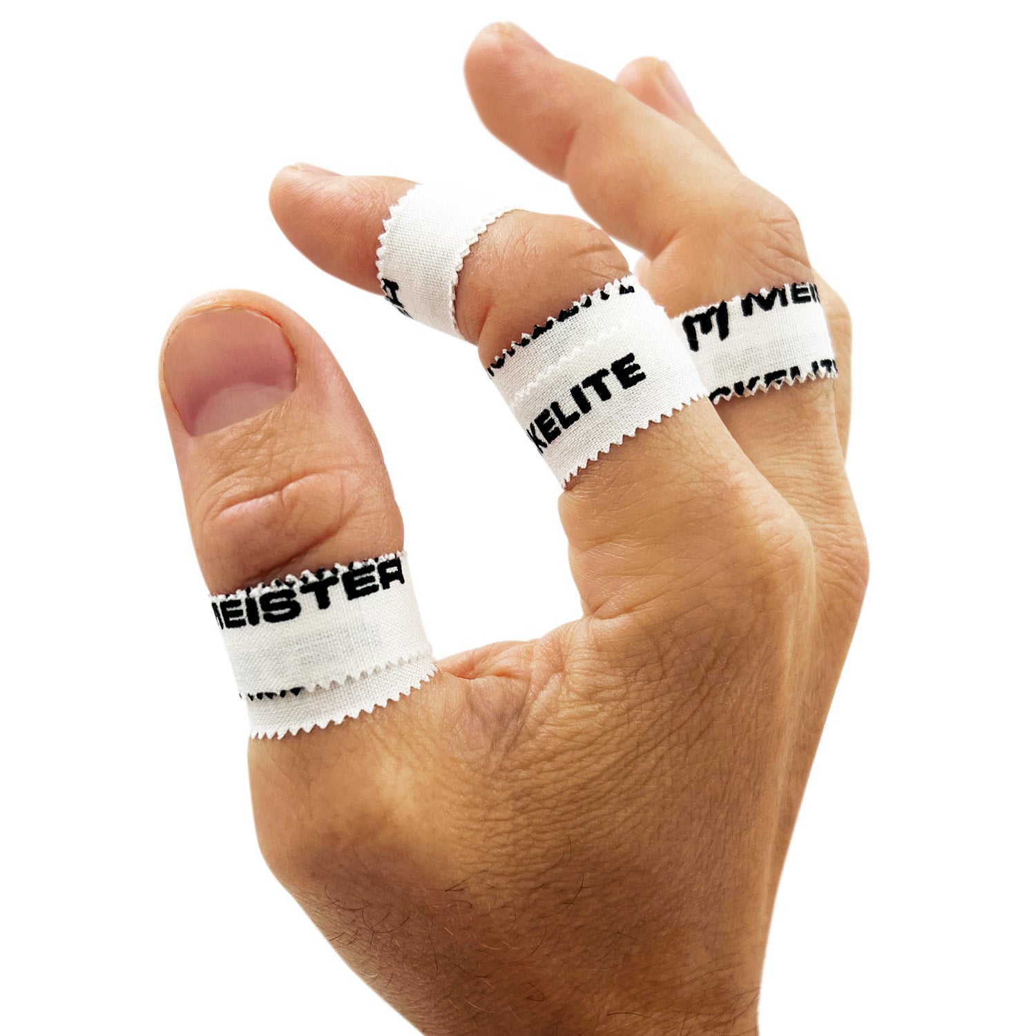 StickElite 1/2 Athletic Tape for Fingers & Toes - White | Meister 4 Rolls
