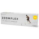 Meister ZoomFlex 6" Agility Hurdles - 6 Pack w/ Carry Bag - Electric Yellow