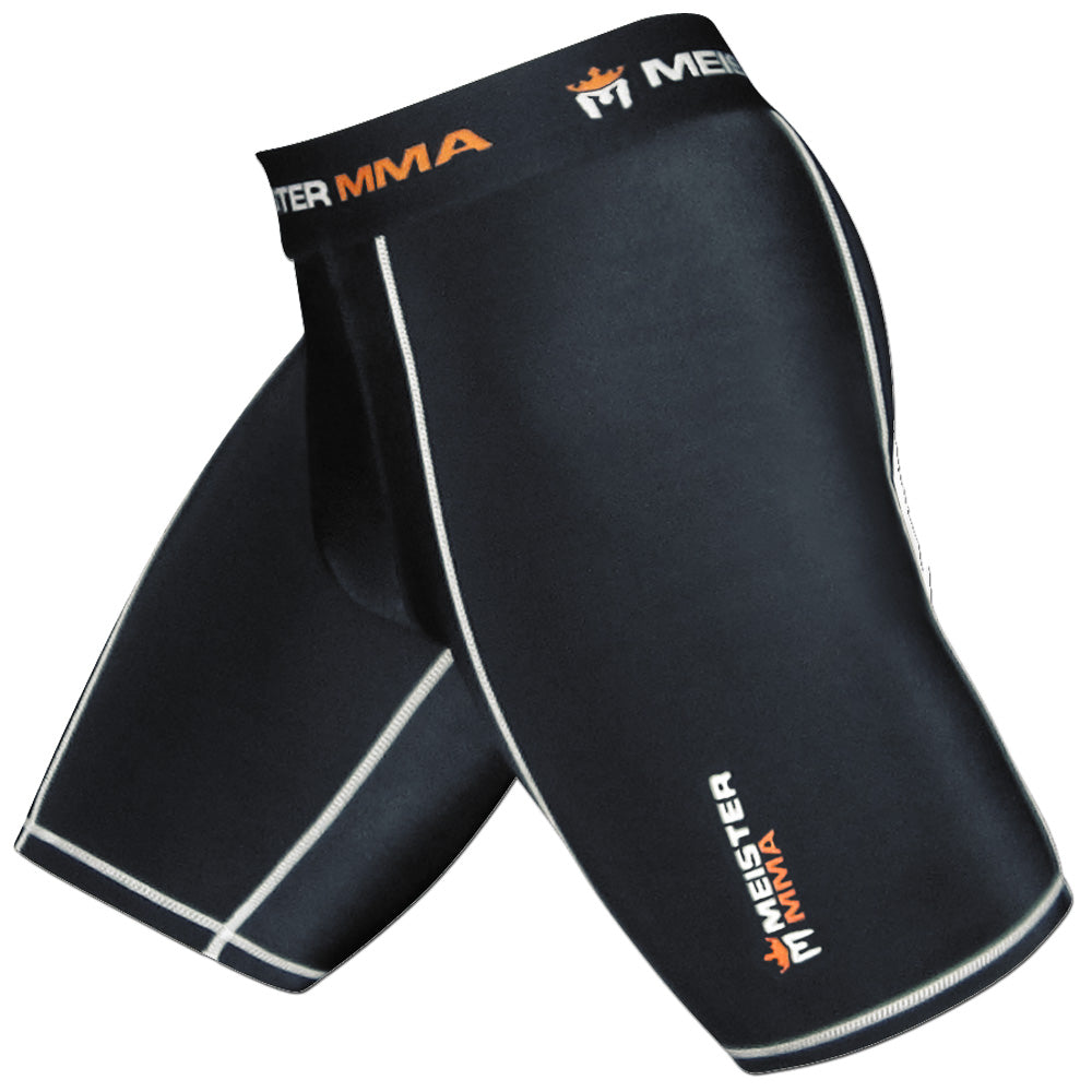 Meister Compression Rush Shorts w/ Cup Pocket - Black