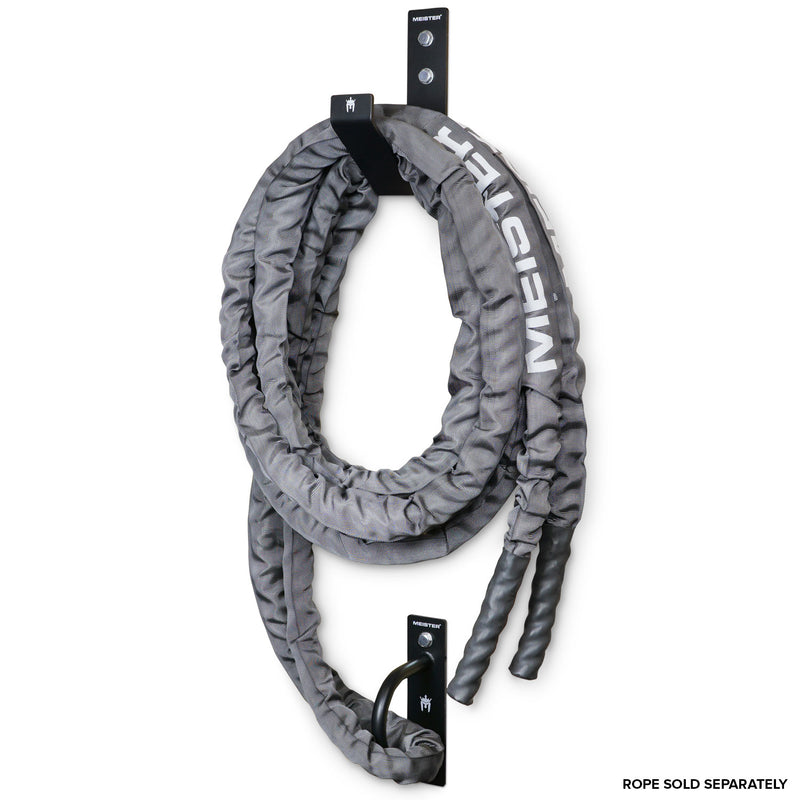 Mounting Battle Ropes Meister XSteel Battle Rope Wall Mount Kit | Meister