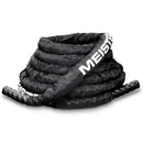 Meister Professional Sheathed Battle Rope - 2.0" Diameter / Black