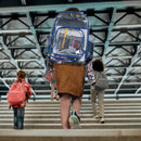 Meister All-Access Clear Backpack - Blue / Gray