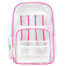Meister All-Access Clear Backpack - Pink / White