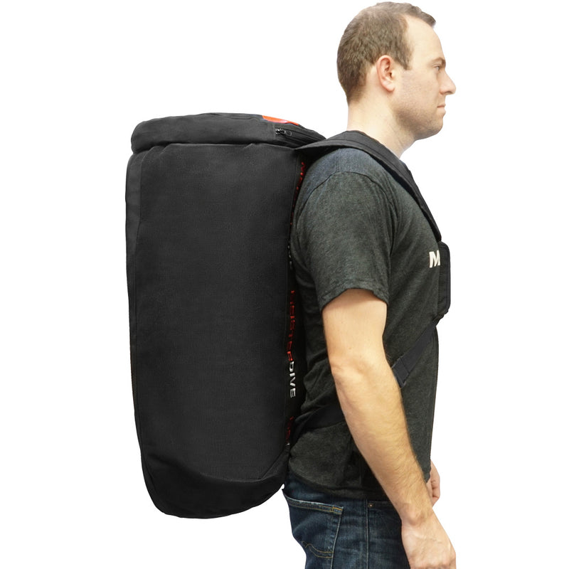 Meister Mesh Duffel Backpack Dive Bag w/ Dry Pocket