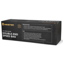 Meister SpeedKills Double-End Leather Speed Bag w/ Bungees - Black - Large