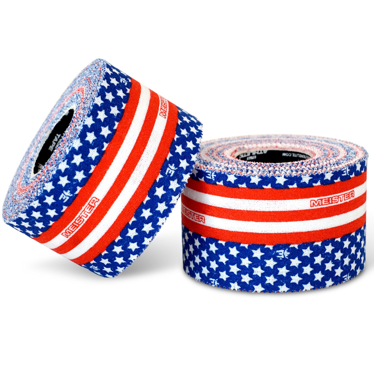 Meister Elite Porous Athletic Tape - 2 Roll Pack - American Flag