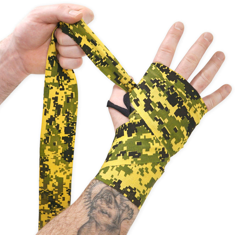Camouflage Jersey Work Gloves 6-Pairs
