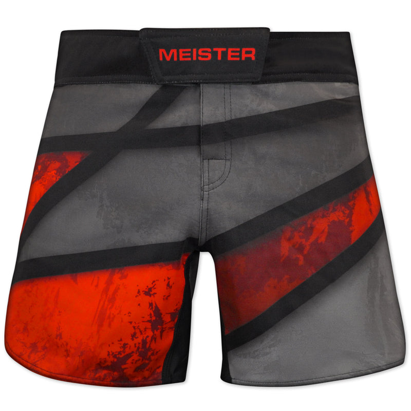 Hybrid MMA & Muay Thai Board Shorts - Red Rage