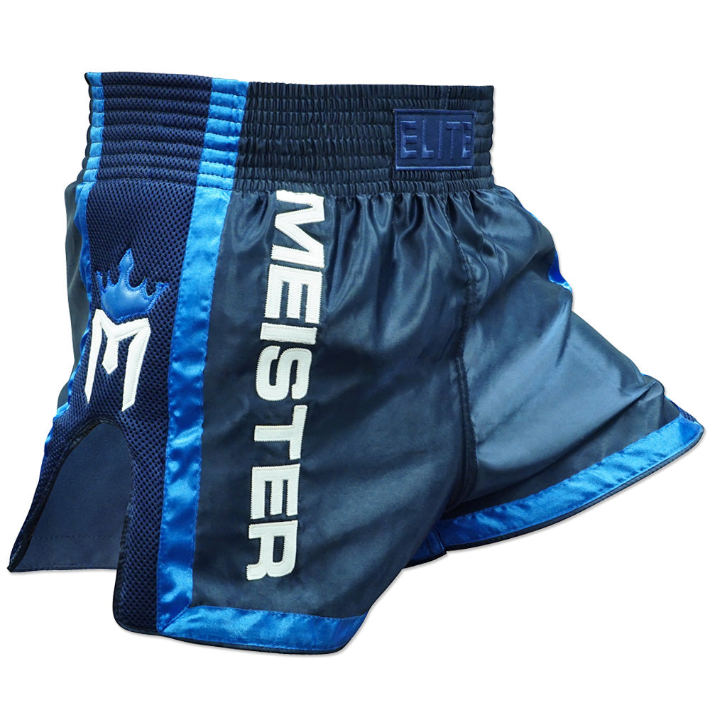 Meister ELITE Muay Thai Shorts - Navy/Blue