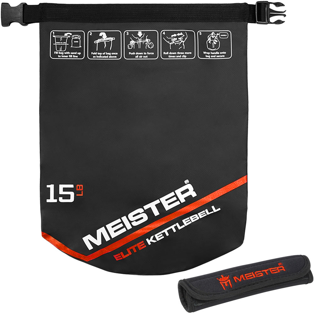 Meister Portable Sand Kettlebell 15lb / | Meister