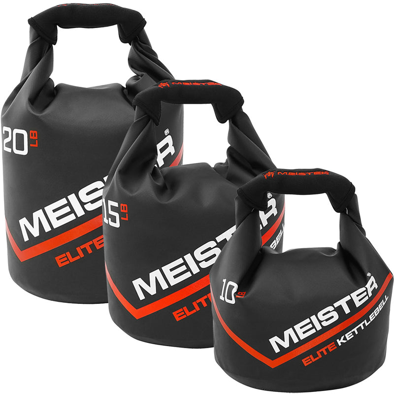 Meister 50lb Elite Fitness Sandbag w/ Removable Kettlebells