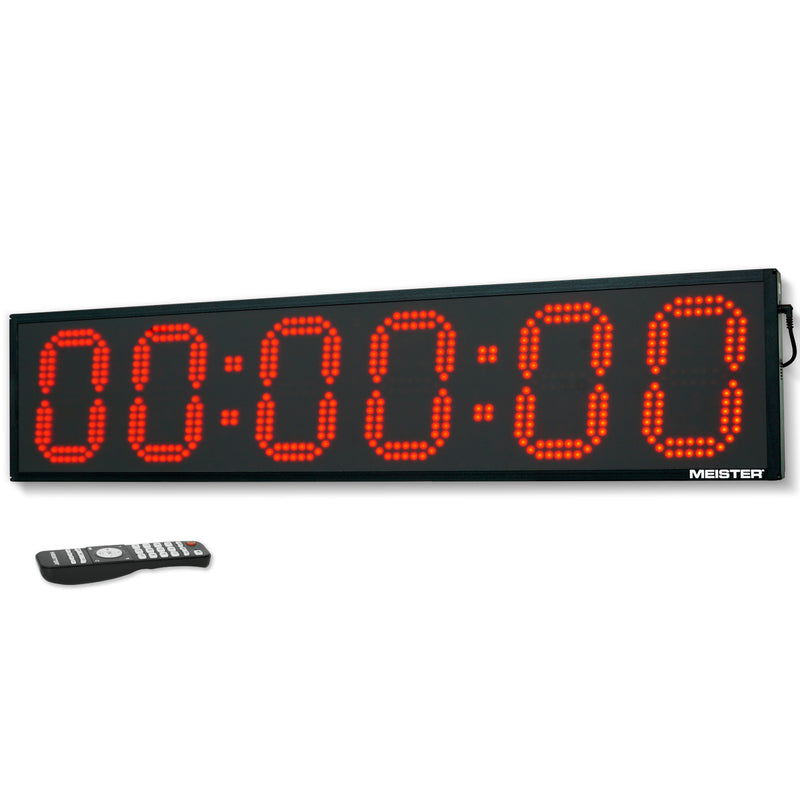 Meister GoHard XL 35" Indoor/Outdoor Gym Clock, Race & Interval Timer