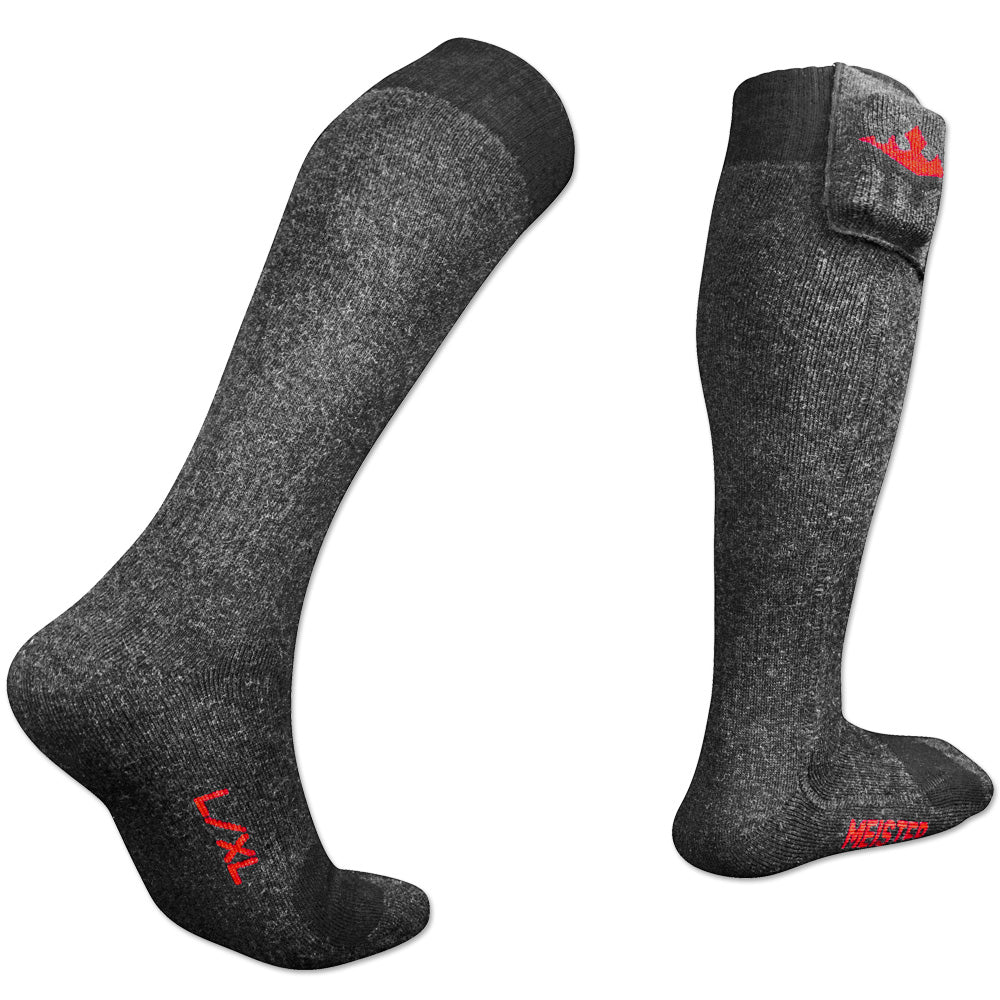 Meister Battery Heated Socks - 8+ Hour Model w/ Temp Control