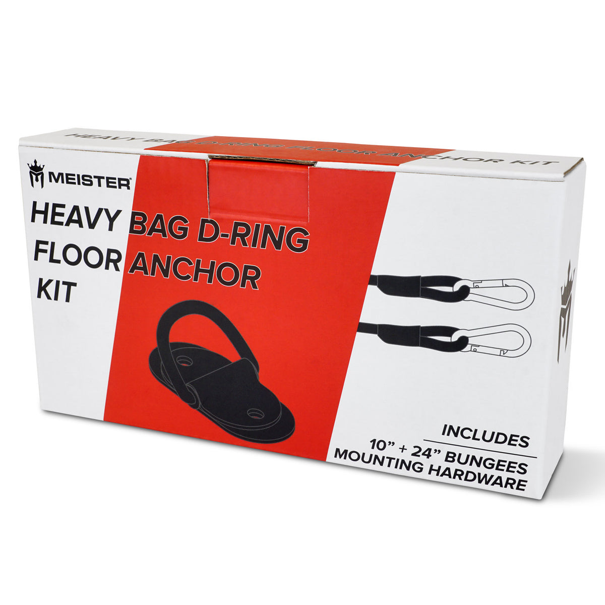 Ancoraggio Da Pavimento Per Sacco Da Boxe - Doppia Estremità, In PVC, Con Anello A D E Chiusura A Cerniera - Foto 3