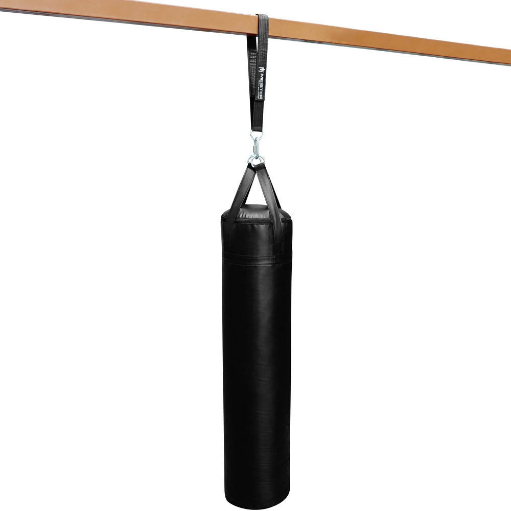 Meister Heavy Bag Hanger Strap Mount for Boxing MMA Punching Bags Black