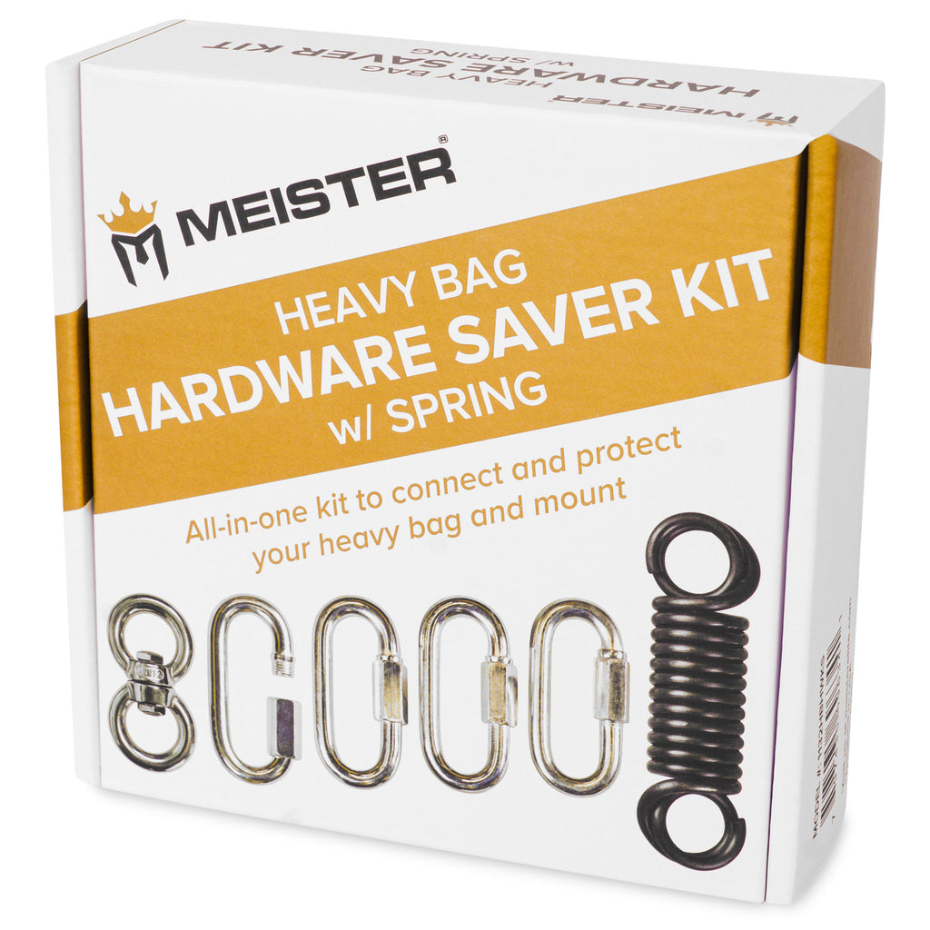 Meister Heavy Bag Hardware Saver Kit w/ Spring, Swivel & Carabiners