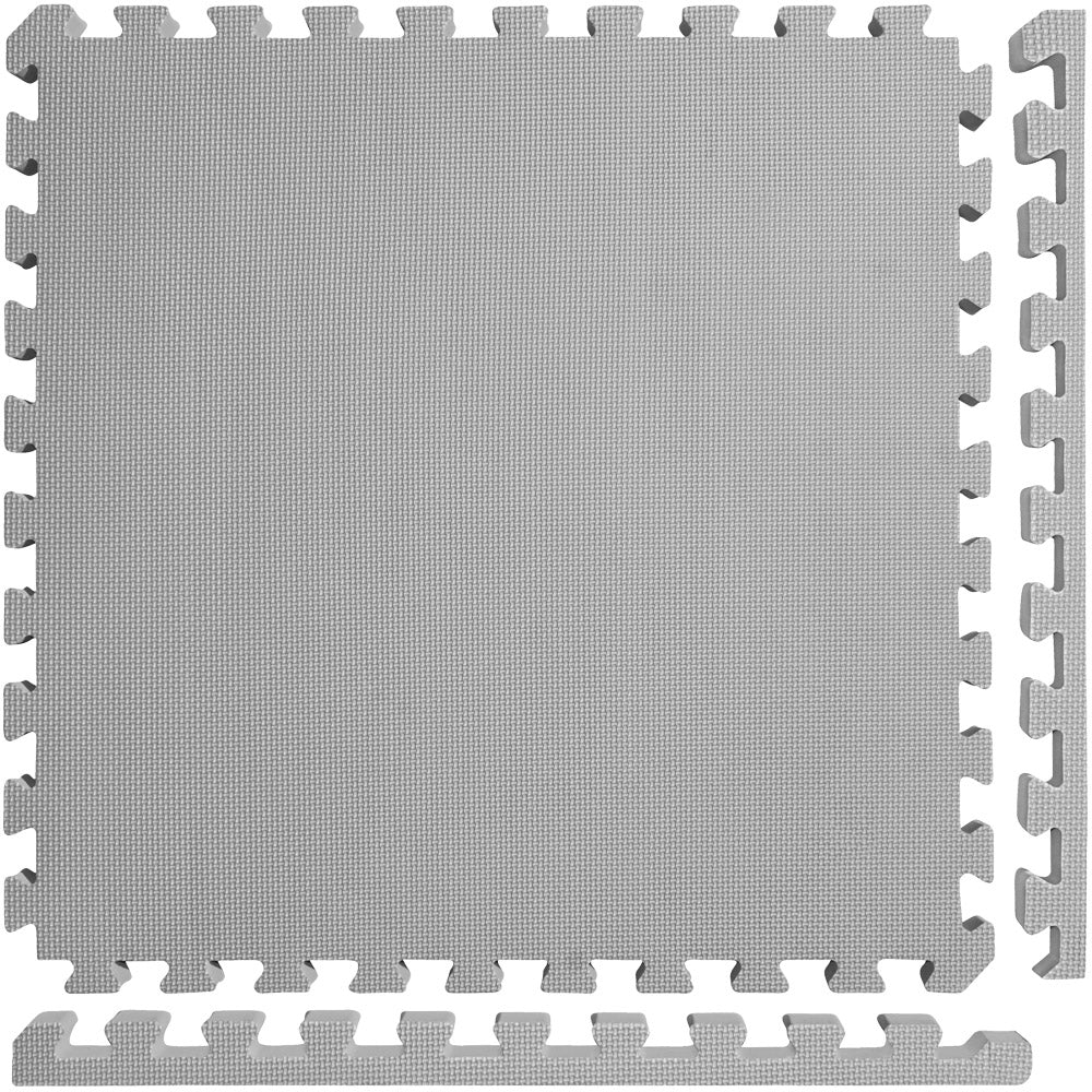 Meister X-Thick 1.5 Interlocking 10 Tiles Gym Floor Mat - Gray