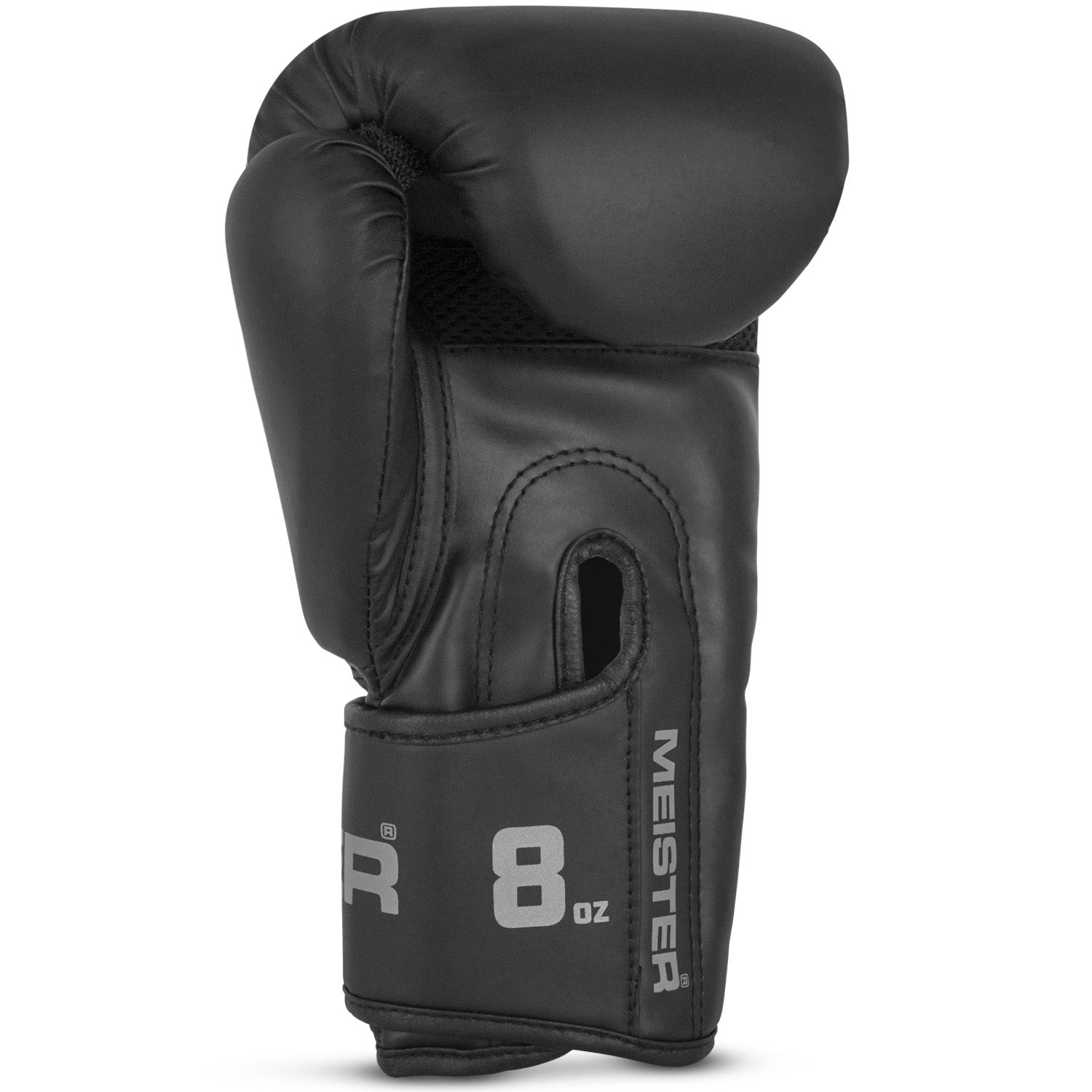Meister 8oz [CRITICAL] Boxing Gloves - Matte Black