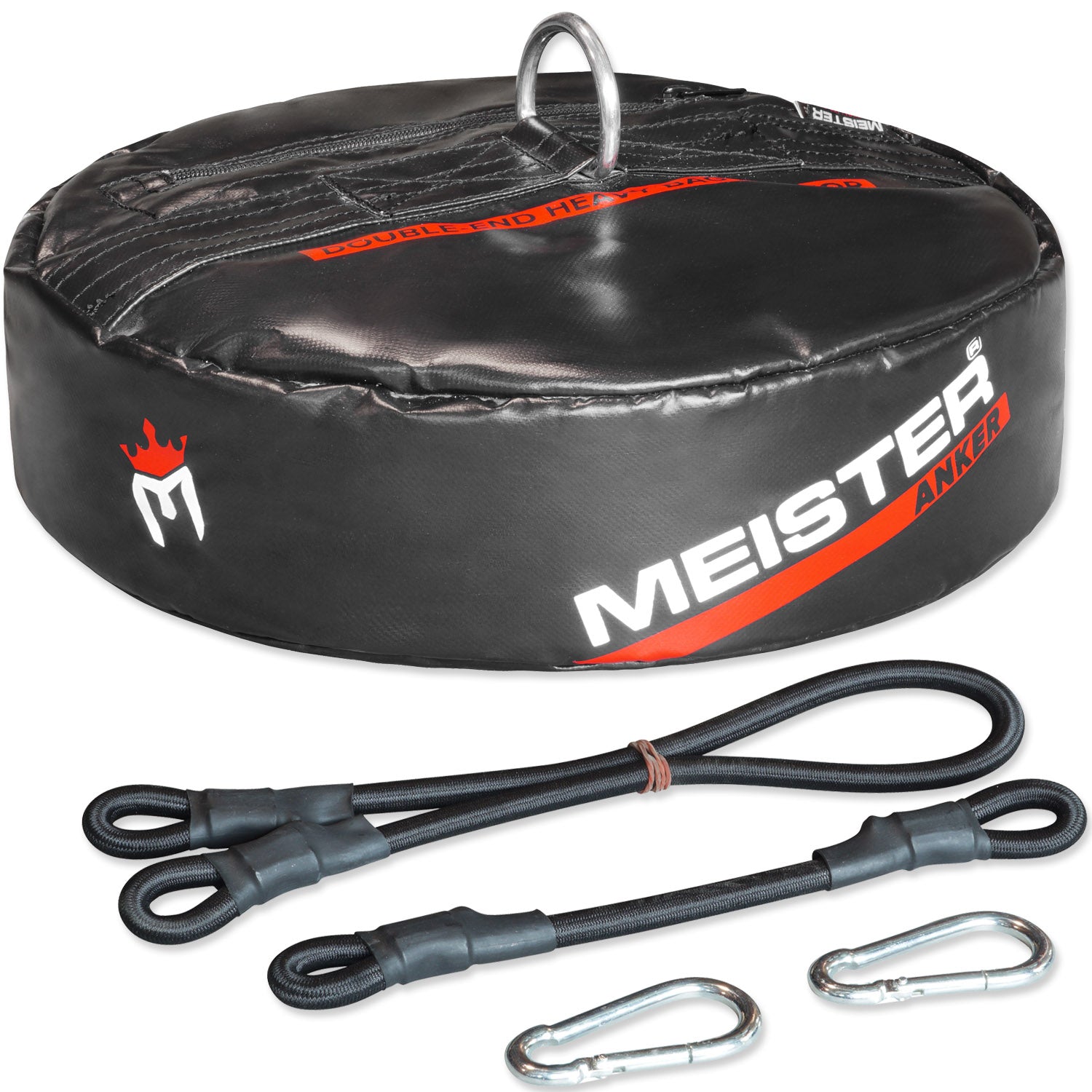 Meister ANKER Double-End Boxing Heavy Bag Floor Anchor + Bungees
