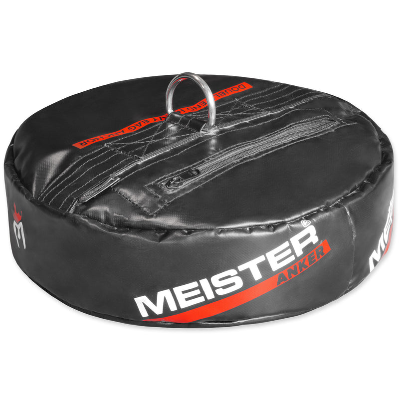 Rolling Beam Meister Double-End Heavy Bag D-Ring Floor Anchor