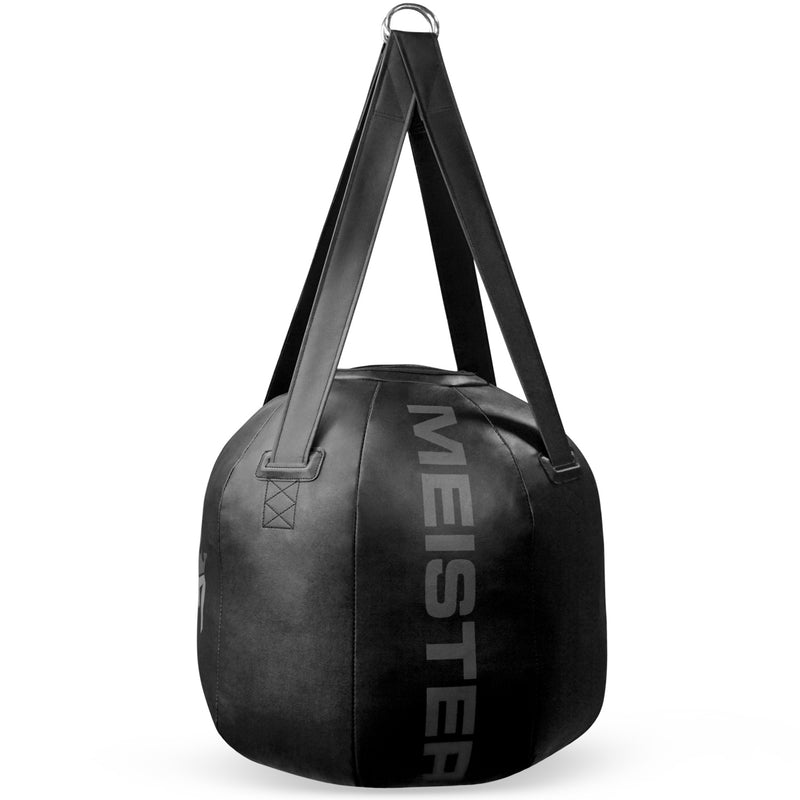 Meister 60lb Filled Wrecking Ball Heavy Bag for Boxing & MMA