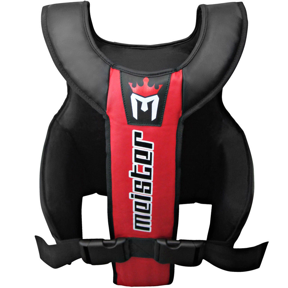 Meister Body Armor – MMA & Boxing Chest Guard With Groin Protector & Belly Pad – Adult Unisex – Black