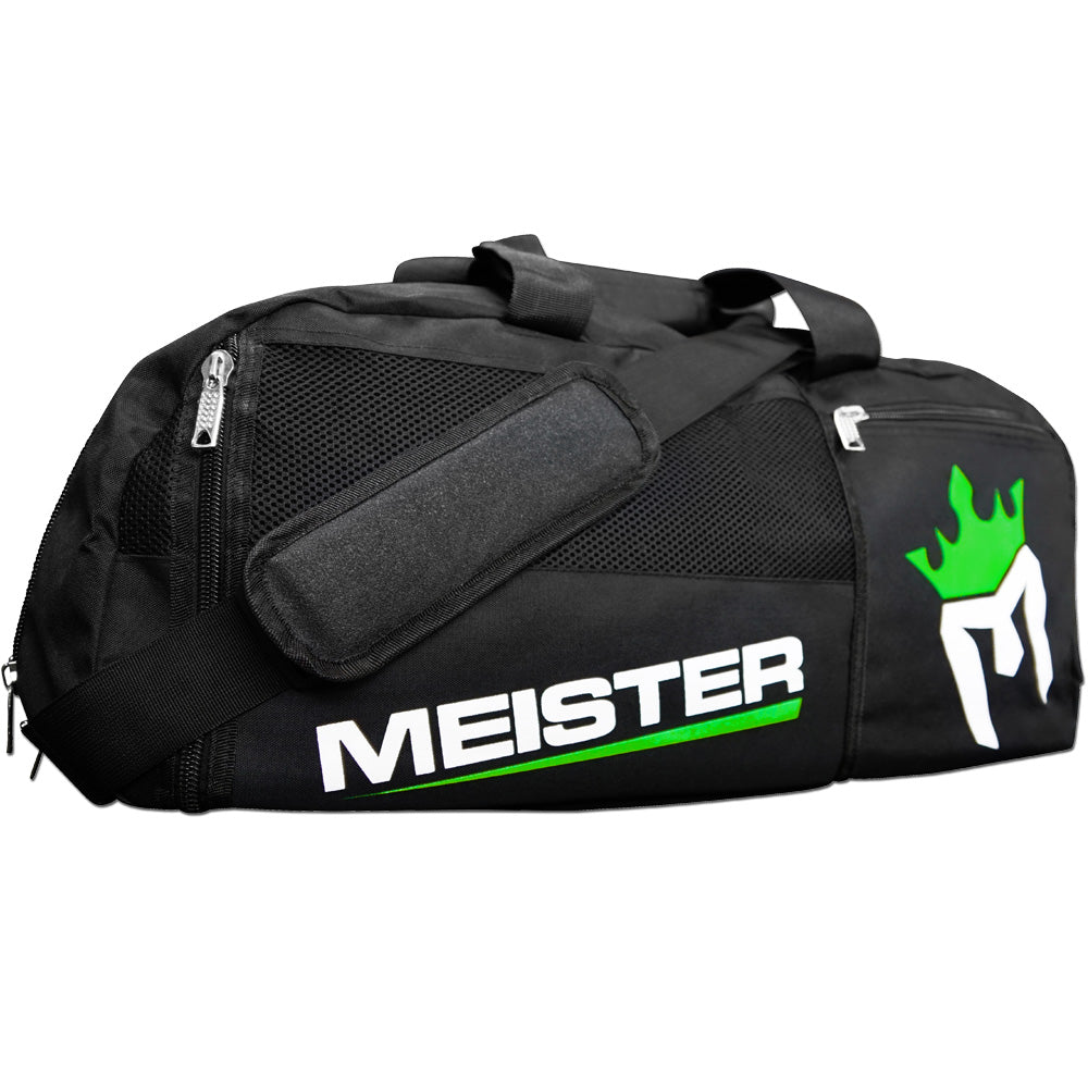 Vented Convertible Backpack Duffel Bag - Black | Meister