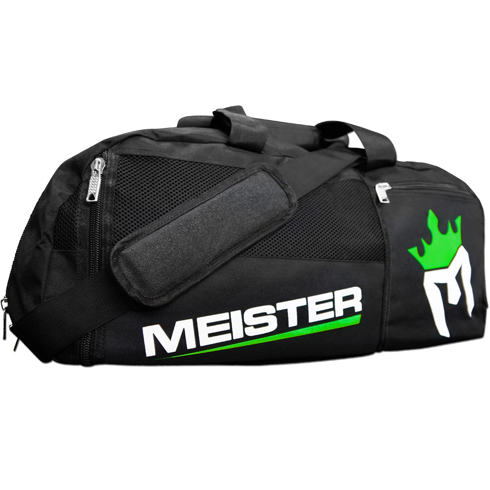 Meister Vented Convertible Backpack Duffel Bag - Black