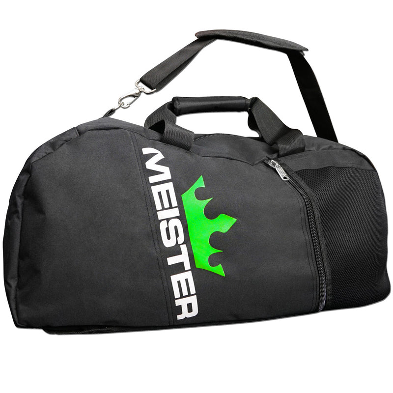 Meister Vented Convertible Backpack Duffel Bag - Black