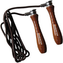 Meister Weighted Wood & Leather Speed Rope