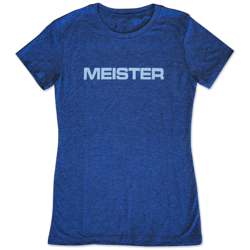 Meister Women's Tri-Blend T-Shirt - Navy Blue