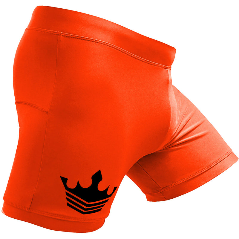 Meister Crown Vale Tudo Fight Shorts - Orange