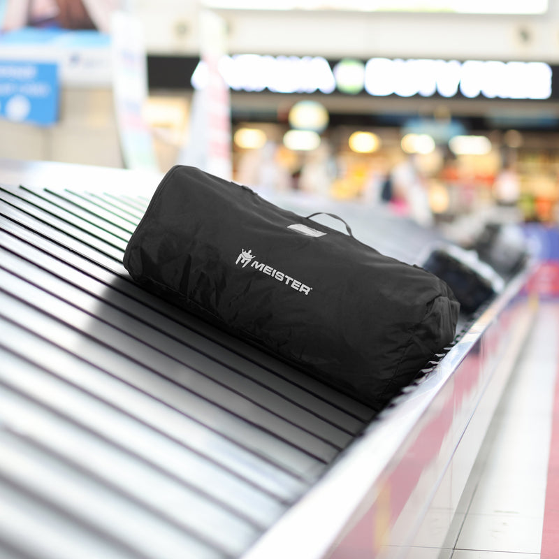 Meister Pack Duffel Bag - Waterproof Travel Case up to 75L - Black