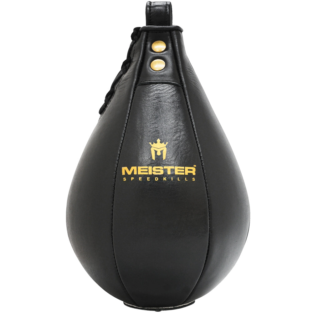Meister SpeedKills™ Leather Speed Bag - Black - Large