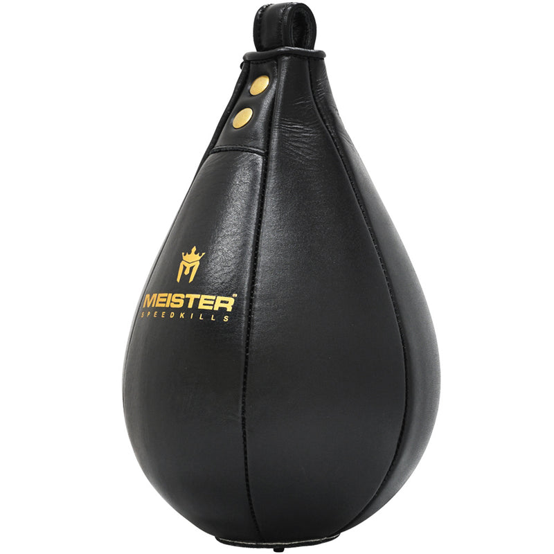Meister SpeedKills™ Leather Speed Bag - Black - Large