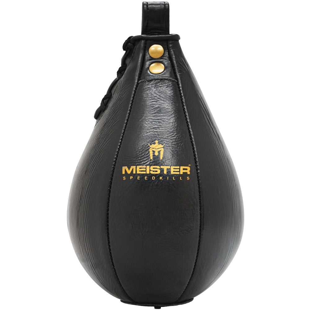 Meister SpeedKills™ Leather Speed Bag - Black - Medium