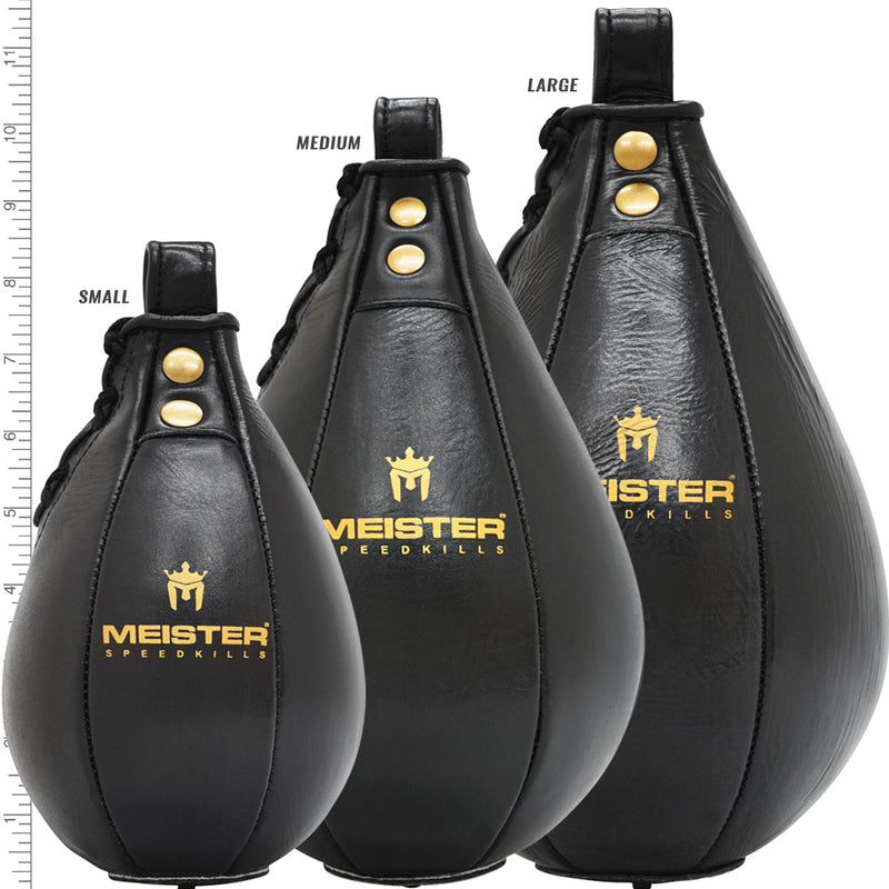 Meister SpeedKills™ Leather Speed Bag Black Small Meister