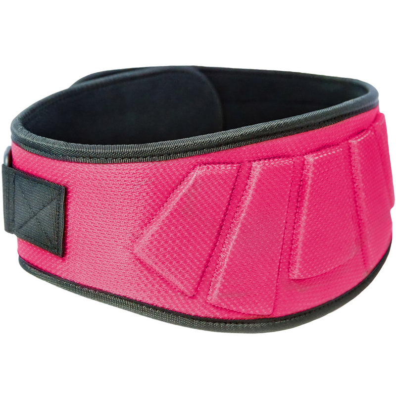 Contoured Neoprene Weight Lifting Belt - Pink